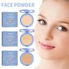 OUHOE Refreshing Facial Powder, Natural Fitting, Lasting Makeup, Fitting Makeup, Lightweight and Breathable Setting Powder