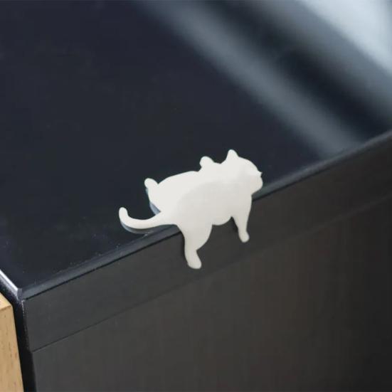 Ozdoba Leniwy Gruby Kot Drukowanie 3D Realistyczny Design Figurka Kota PLA Realistyczna Statuetka Zwierzęca Dekoracja Kotka