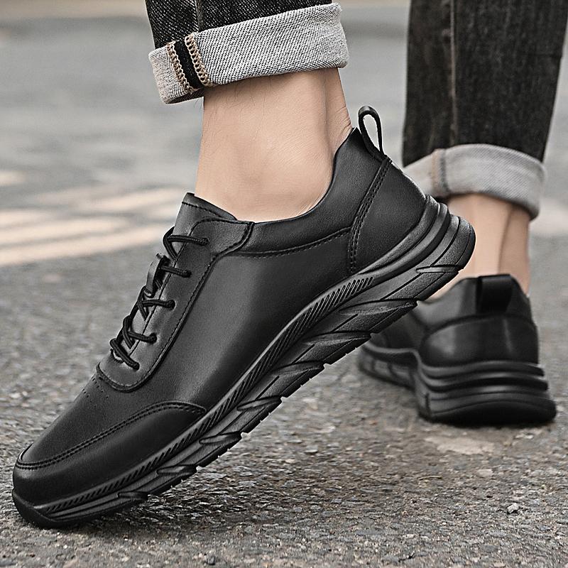 Fashion Official Website Hot Selling Men's Genuine Leather Shoes Comfortable Hiking Shoes High-quality Soles Men's Casual Shoes