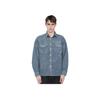 Palace Washed Drop Shoulder Corduroy Shirt Unisex Tops Dusty-Blue P21SHT031