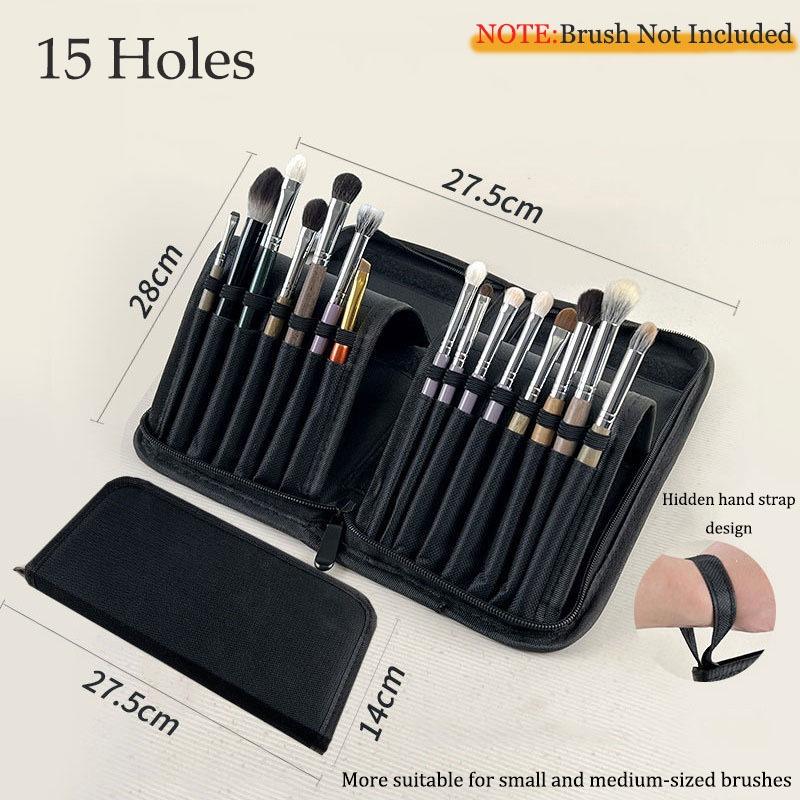 Multifunctional Makeup Brush Storage Bag Makeup Artist Cosmetic Case Handbag Portable Travel Cosmetic Organizer Bag Beauty Tools