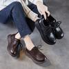 Soft-soled Anti-slip Shoes - Women's Spring-autumn New Style Single Shoes - Retro Casual Shoes