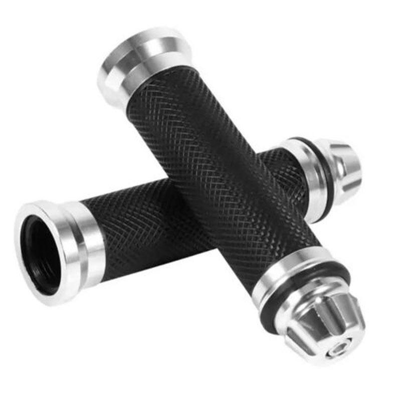 Universal 22mm 24mm Cnc Motorcycle Handlebar Grips, Dirt Bike Motorbike Handle Bar Accessories Parts