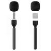 Handheld Microphone Adapter Holder for Outdoor Interviews and Broadcasts for Wireless GO Microphones For MIC1/MIC2