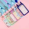 Transparent Student ID and Meal Card Holder with Lanyard