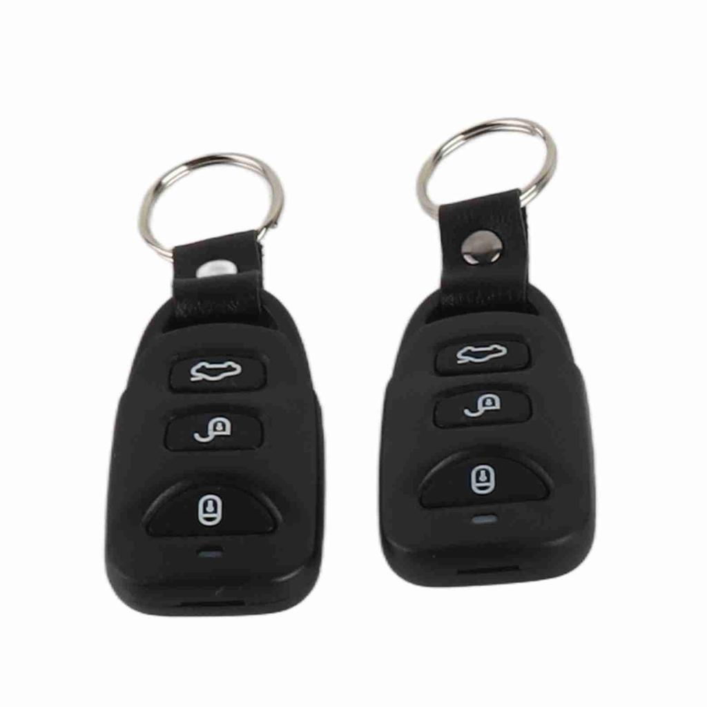 Keyless Car Entry System 3 Buttons Universal Car Door Lock Remote Central Kit with LED Indicator