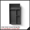 Center Console Armrest Storage Boxes Stowing Tidying Lower Bottom Mats Organizer