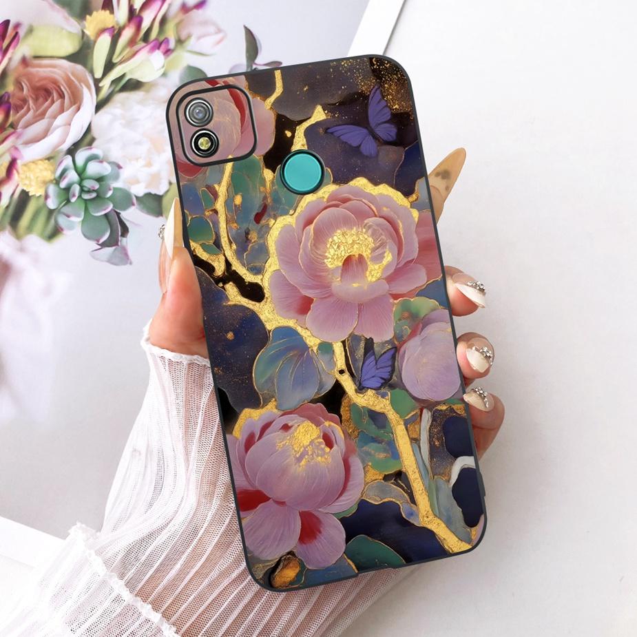 For Tecno Pop 4 Case BC2c BC1s New Luxury Painted Cover Soft Silicone Case For Tecno Pop 5 BD2 BD2p BD3 BD1 BD2d Pop4 Pop5 Shell