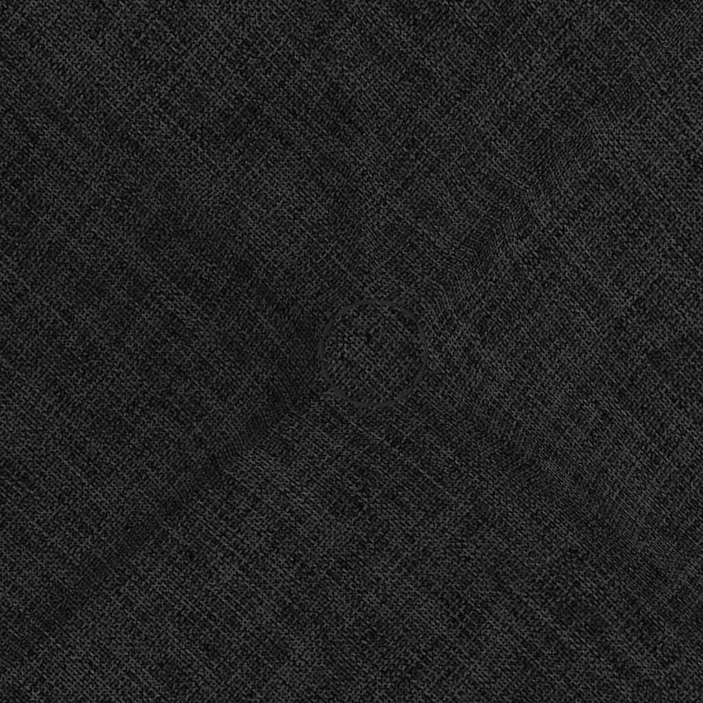 Seat Cushions 4 pcs Black 40 x 40 x 12 cm Fabric