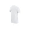 Nike Letter Logo Floral Print Crew Neck Short Sleeve T-Shirt Kids Tops White FJ8885-100
