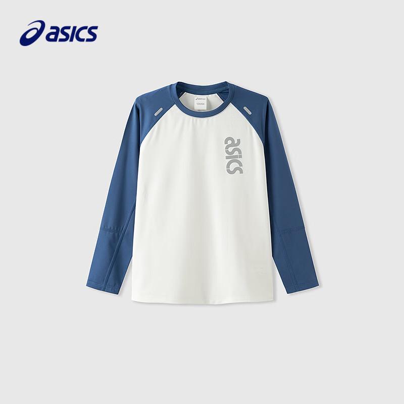 Asics Kids' Quick Dry Color Block Long Sleeve T-Shirt