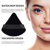 Gesichtspuder-Grundierungsschwamm, professionelle dreieckige, runde Form, tragbar, weich, trocken, nass, Kosmetikschwamm, Schönheits-Make-up-Tools