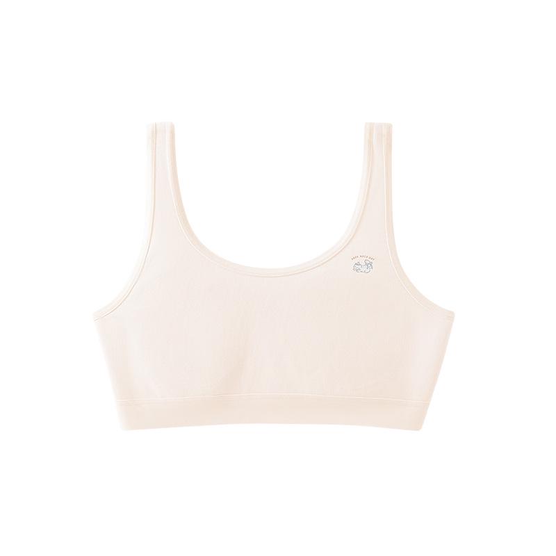 Stage 1 Girls' Cotton Training Bra, Ages 7-12 - Breathable, Anti-Bulge, A-Class Vest