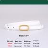 Women's Fashionable Cowhide Waist Belt - High-End, Versatile Accessory