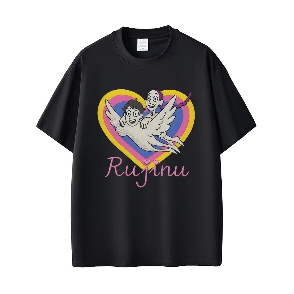 Film KPop Dämonenjäger T-Shirt Rumi Mira Zoey T-Shirts Saja Boys T-Shirt Derpy Tiger T-Shirts Herren Damen Mode Freizeit T-Shirt