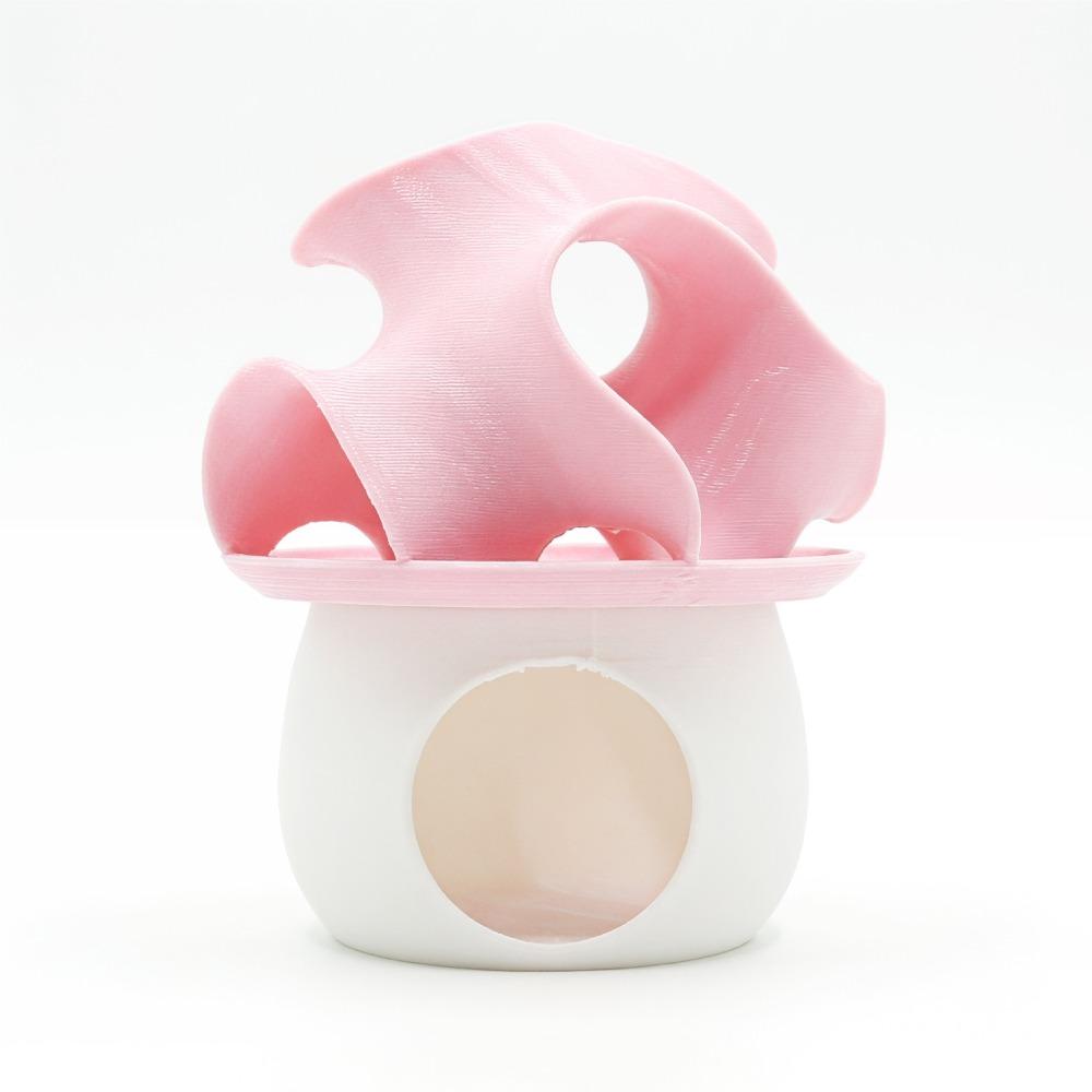 Hollow Out Fish Shrimp Hideout Shelter Simulation Mushroom Betta House  Landscape Decoration