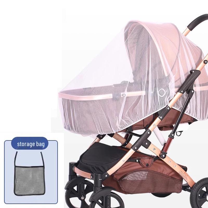 

Универсальная москитная сетка для детской коляски с полной защитой и увеличенной зашифрованной сеткой