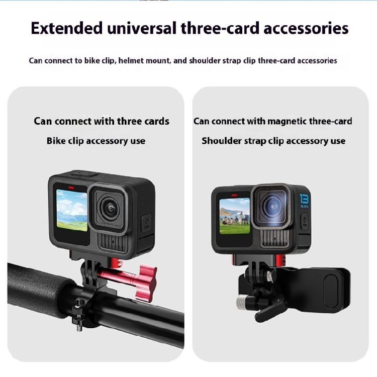 Magnetic Quick Release Adapter Mount for 13 Action Camera Connection Adapter Extension Base Camera Accessories