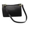 Women'S Bag Leather Black Leopard Print Leather Hair Shoulder Messenger Bag Internet Celebrity Women'S Bag