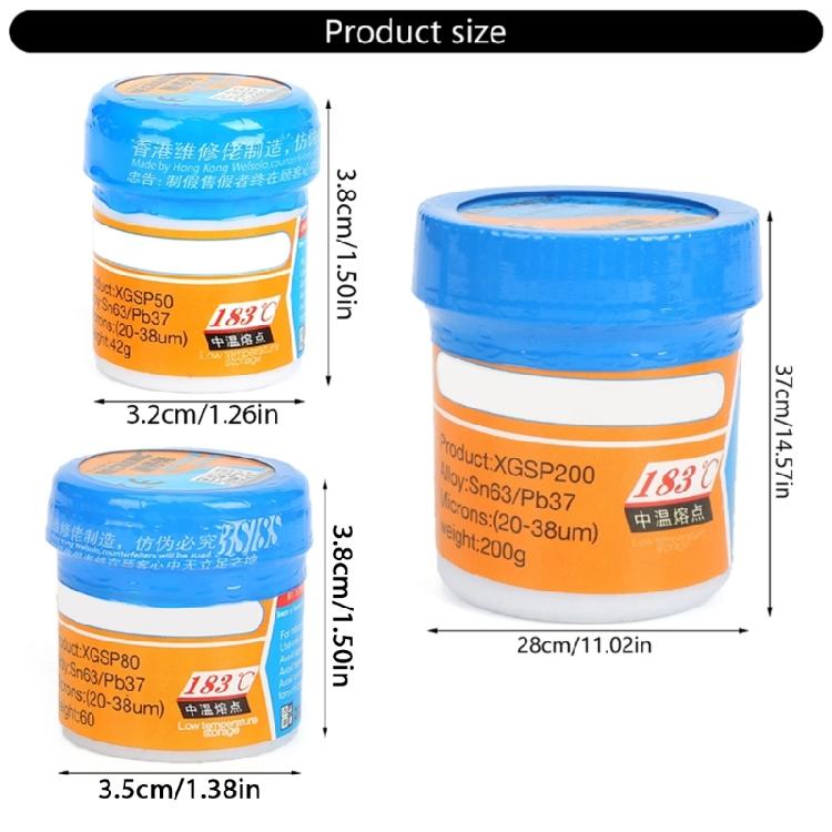 High Precise Viscous Solder Tin Pastes for Electronic Component and PCB Assembly Digital Devices Mobile Computer Repair