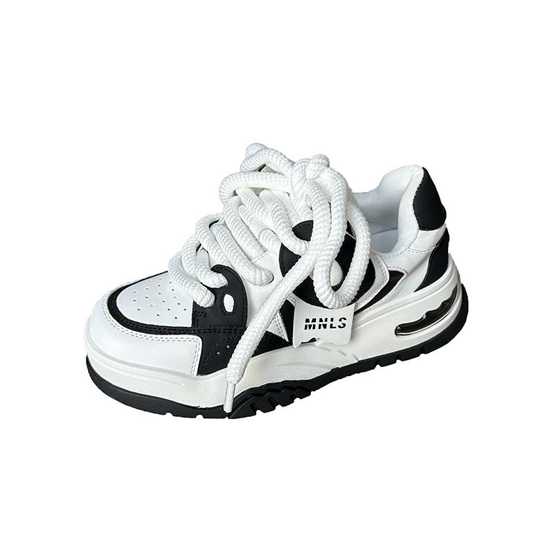 

Цветные кроссовки на толстой подошве, женские, европейская станция, весна 2025, новые, обувь для спорта и отдыха, увеличивающая рост, обувь интернет-знаменитости 35