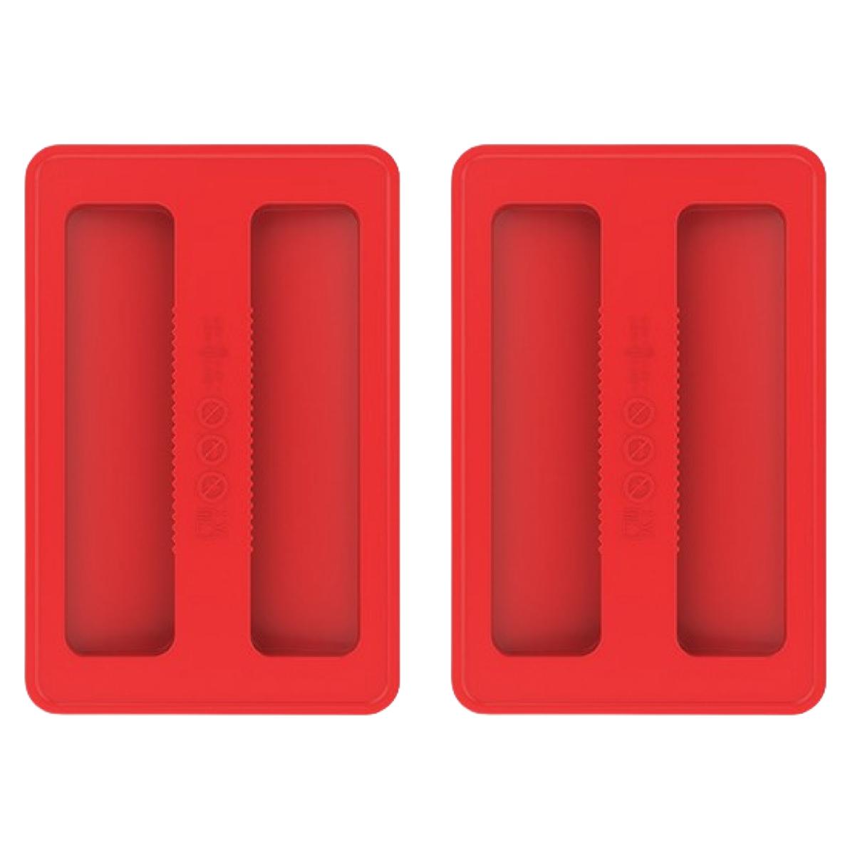 

Flexible Silicone Appliance Cover 2-Slice Toaster Protection Heat Resistant Dustproof Design Food-Grade Silicone красный