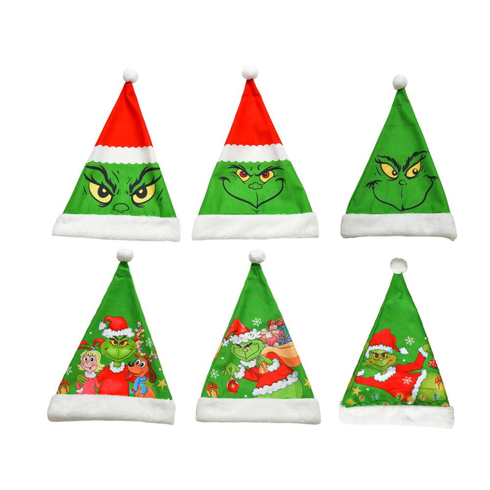Christmas Triangle Hat Holiday Decoration Props Party Christmas Cute Gift Hat Atmosphere Decoration