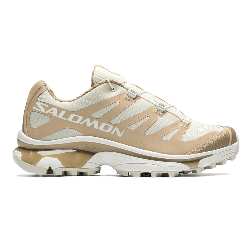 SALOMON XT 4 Dämpfung Abdeckung Leicht Atmungsaktiv Niedrig geschnitten Freizeit schuhe Unisex Aprikose 477303