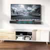 Aluminiumlegierung Soundbar Wandhalterung Universell für die meisten TV-Modelle Einfach verstellbarer Montagefuß Platzsparendes Design