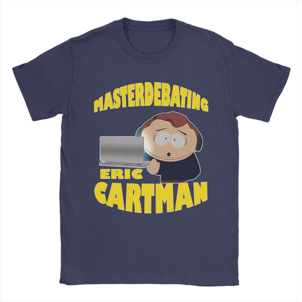 Funny Masterdebating CartUnisex SouthParks TShirt for Unisex Round Neck Pure Cotton T Shirts Short Sleeve Tee Shirt Clothes