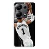 Phone Case - MANIACASE - Xiaomi Redmi Note 13 Pro 4G - Silicone - Black - Victor Wembanyama #1