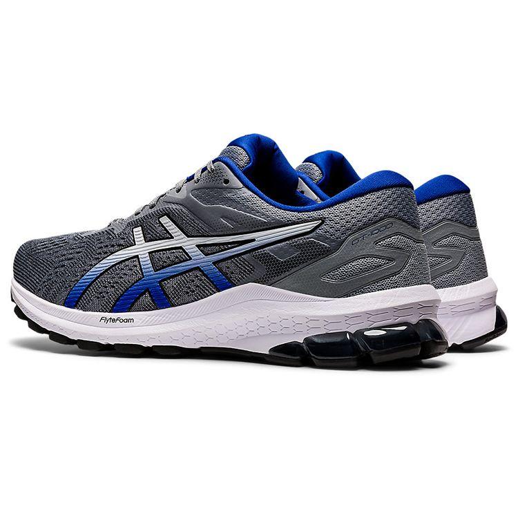 Asics GT-1000 10 Fabric Low Top Running Shoes Men Sneaker Gray Blue 1011A999-027