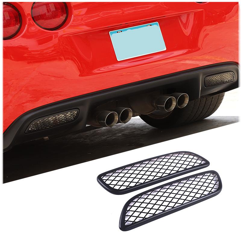 

Car Front Rear Fog Lights Brake Lights Rear Taillights Protective Cover For Chevrolet Corvette C6 2005-13 decorative Accessories