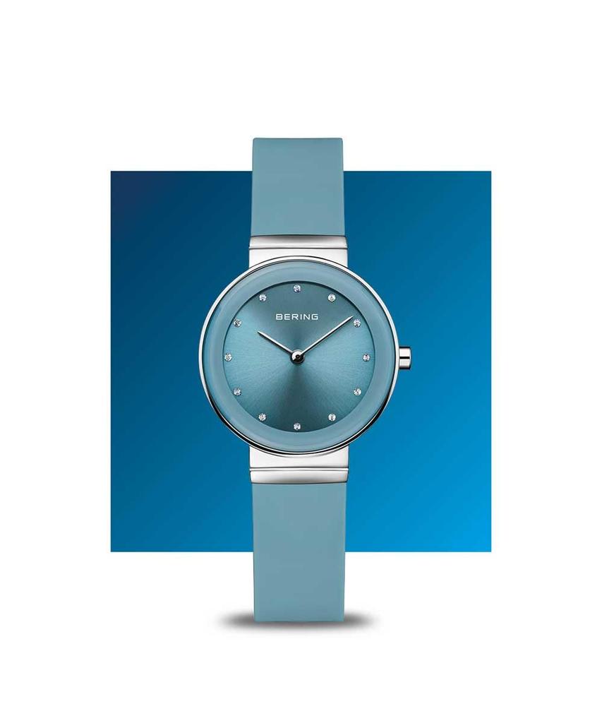 Colorful Summer Watch Blue [Bering] 10129-708 Women's