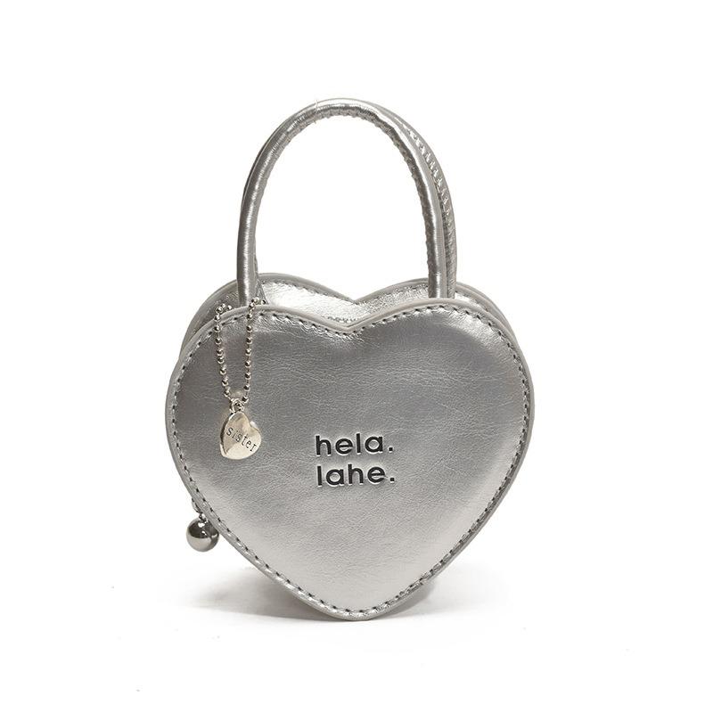 Nischenmode Liebe Mini Lippenstifttasche Damen Sommer neu einfach und vielseitig Messenger Bag