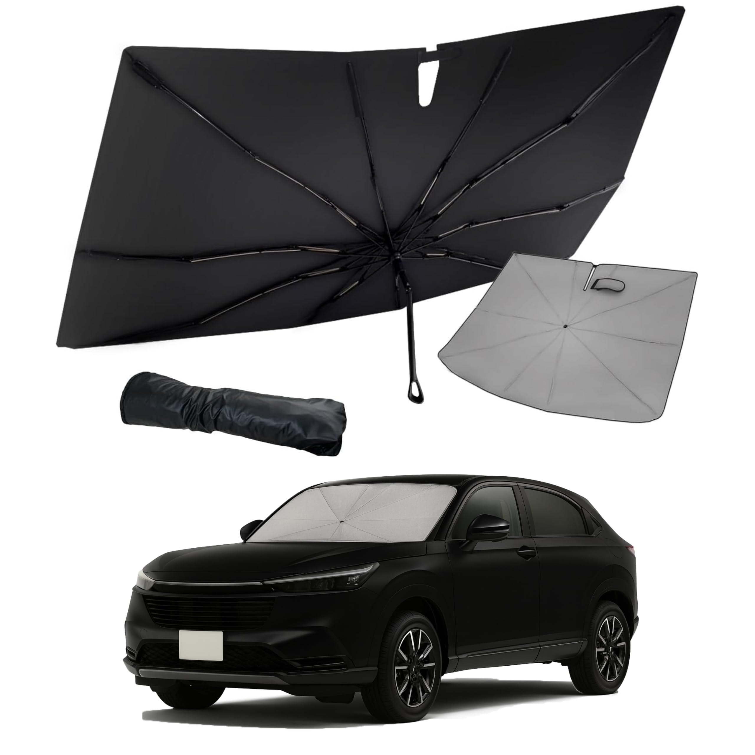 

в Совместимо с фургоном Силиконовый Солнце Легкое Хранение Сумка Компактный ZooTors [Сделано в Японии] [Модель 2026] Vezel, Солнцезащитный козырек, Ручка, Зонтичный стиль, Защита,