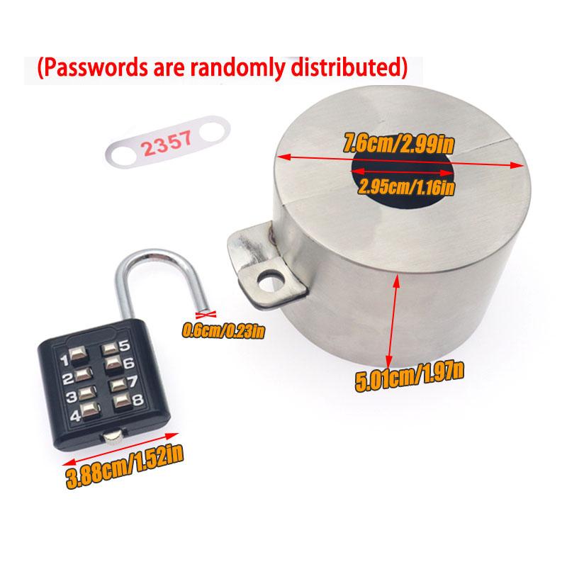 1 Set Car Lock Cover Anti-theft Faucet Lock Faucet Lock System Practical with Key Metal Faucet For Kitchen Outdoor Garden