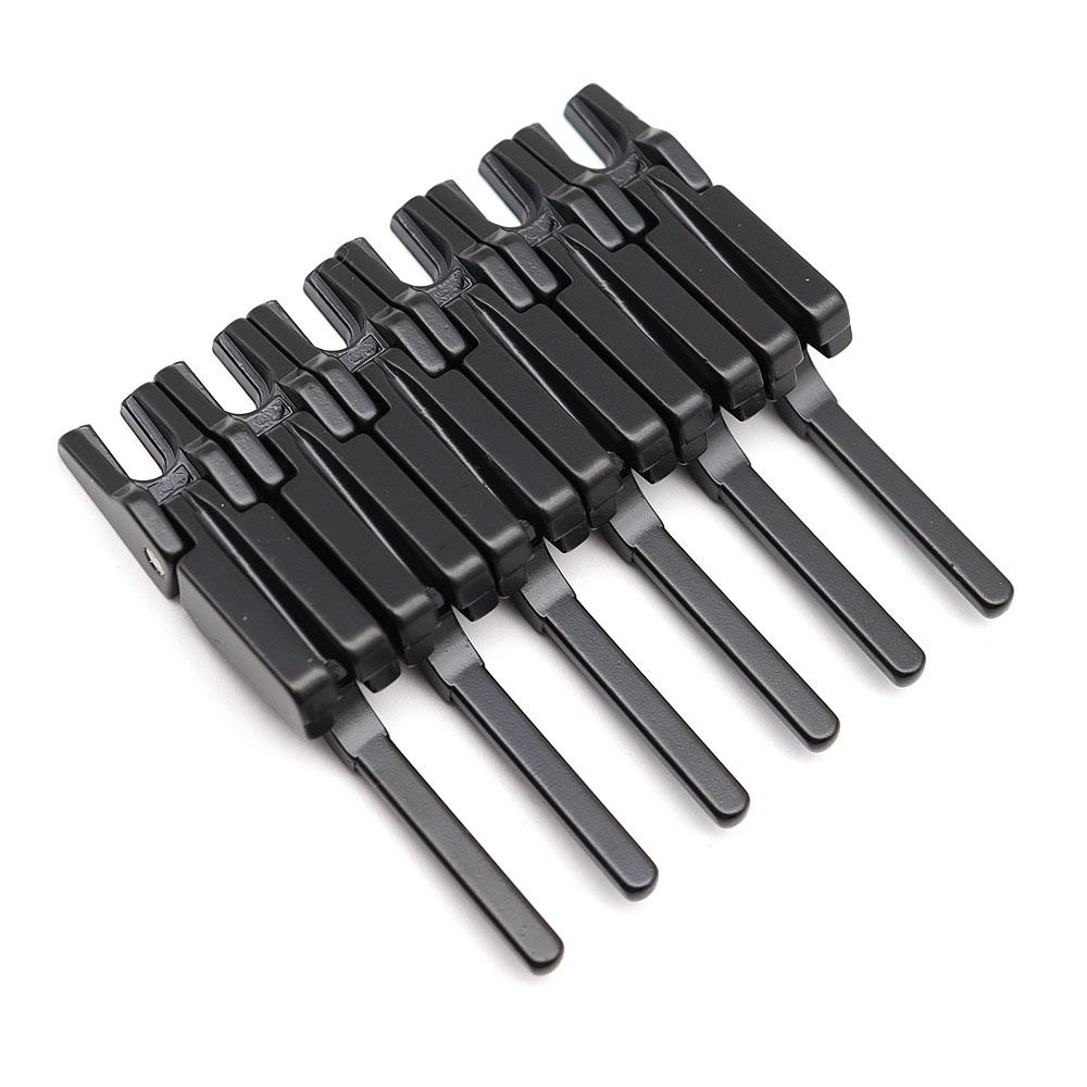 6Pcs Guitar Bridge Saddle String Saddles For Electric Guitar Tremolo Bridge Double Locking Hanging Style