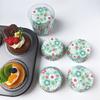 100Pcs/Lot Green Background Flower Cupcake Paper Liner Baking Muffin Cupcake Mold Cups Cake Decorating Tools Cupcake Box Set