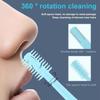 360° Rotation Nose Hair Trimmer Double Sided Nose Hair Trimming  Grooming Tool