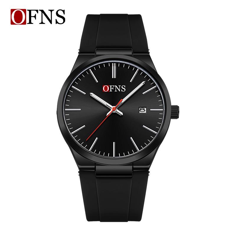 Oufanni TEMU Unisex Waterproof Quartz Watch with Date Display