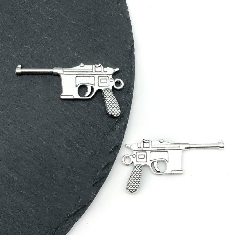 Retro Alloy Bullet Pendant Necklace and Bracelet Jewelry