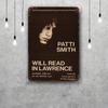 Patti Smith Retro Vintage Tin Sign Poster Decorative Plaque Metal Plate Wall Decor