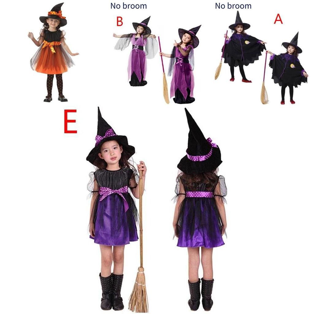 Stylish European American Kids Halloween Costume With Soft Lace Detailing