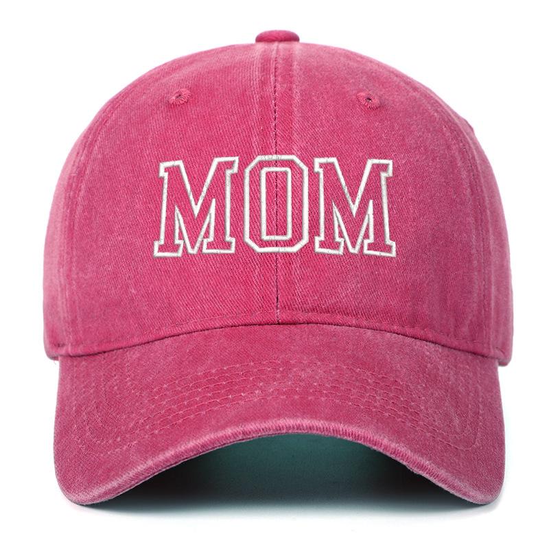 Cross-Border Embroidery Parent-Child Baseball Cap with Sun Protection