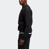 Adidas Basketball Sport Crew Neck Pullover Sweatshirt Men Tops Black FH7746