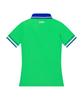 CHUCUCHU Cbess-Ts010W Fore Knit Collar Short Sleeve Top