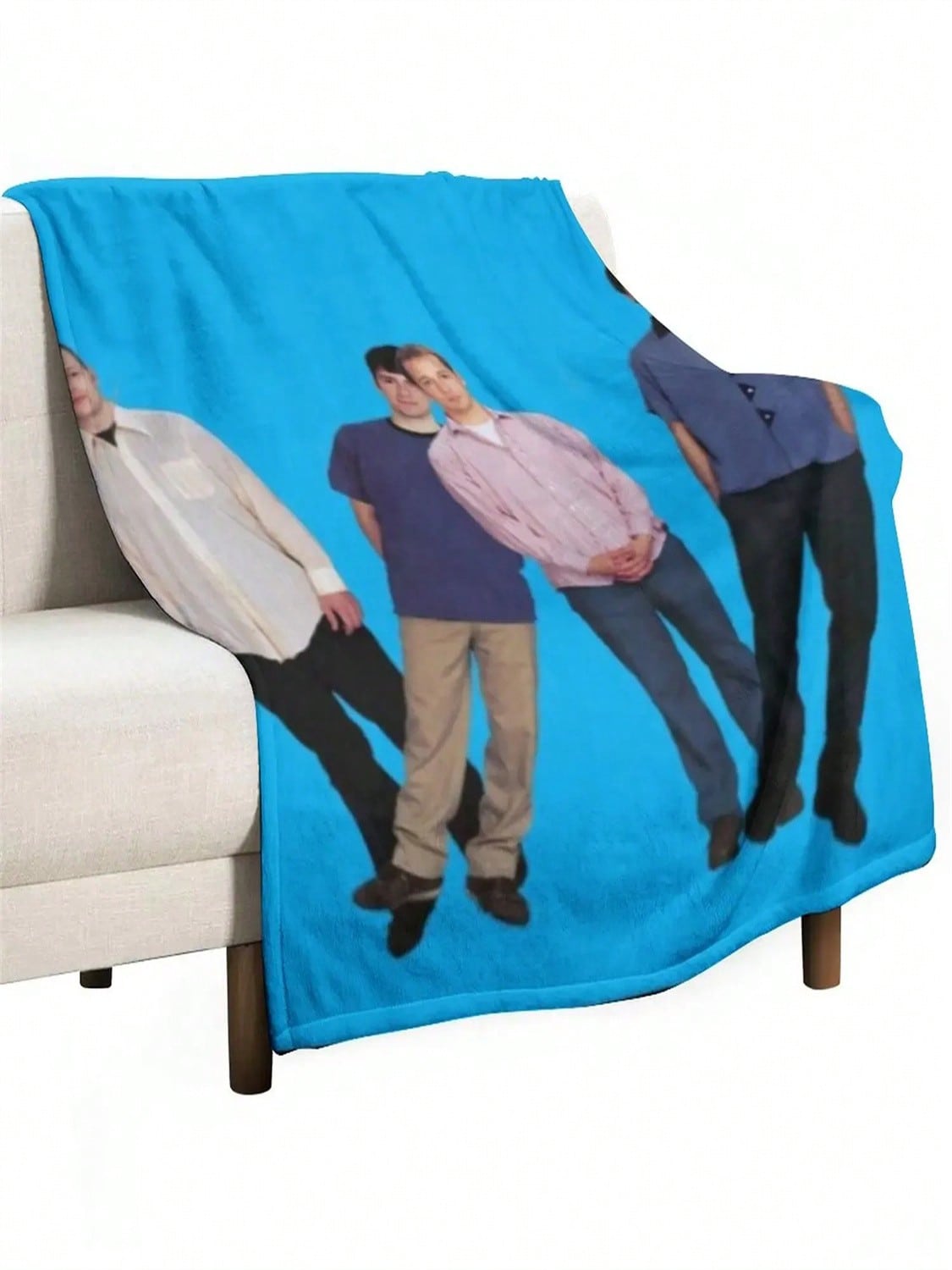 Weezer , Music, Weezer Coffe, Weezer Color, Weezer Glory, Weezer New, Weezer For, Weezer Two Throw Blanket Soft Plush Plaid#Color_GRAY,Size_100X130CM 75X95CM