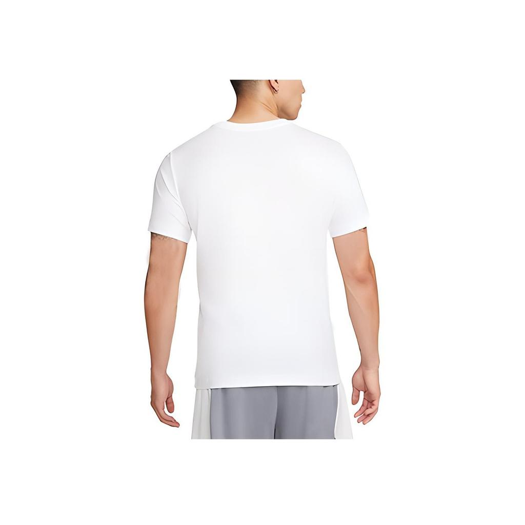 New Nike Dri Fit T Shirt Men's White DR7643-100