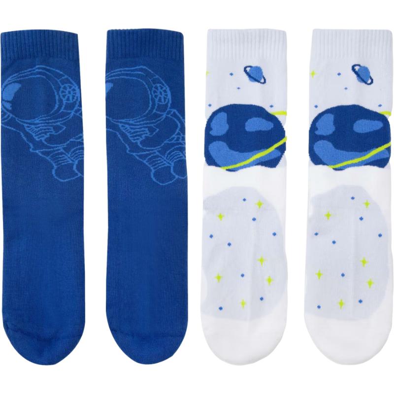 Decathlon Kids' Thickened Roller Skating Socks (2 Pairs)